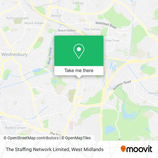 The Staffing Network Limited map