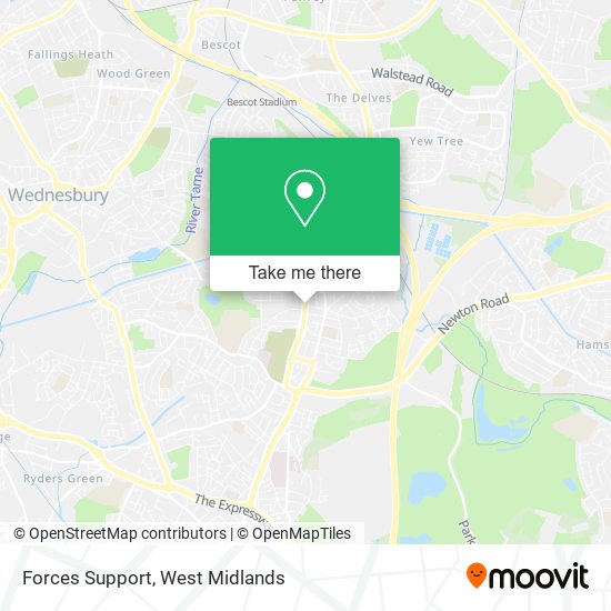 Forces Support map