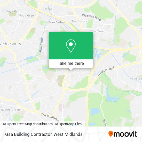 Gsa Building Contractor map