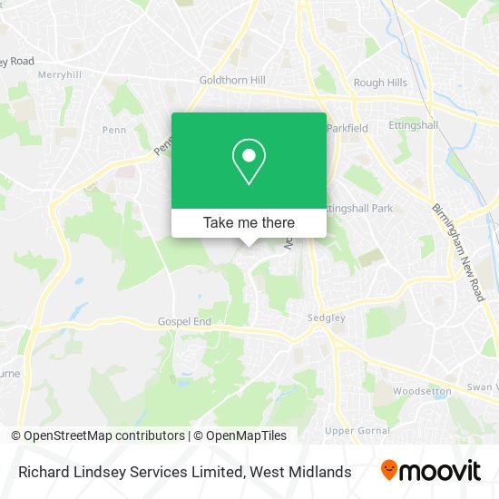 Richard Lindsey Services Limited map