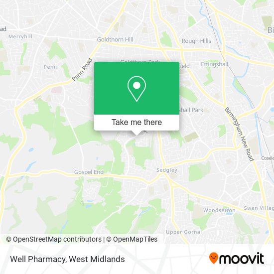 Well Pharmacy map