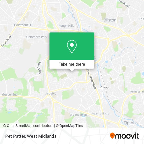 Pet Patter map