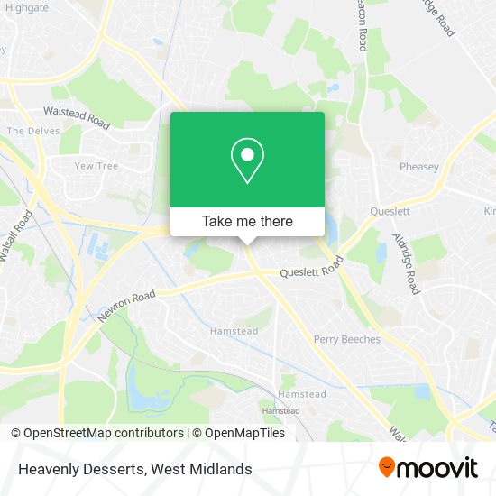 Heavenly Desserts map