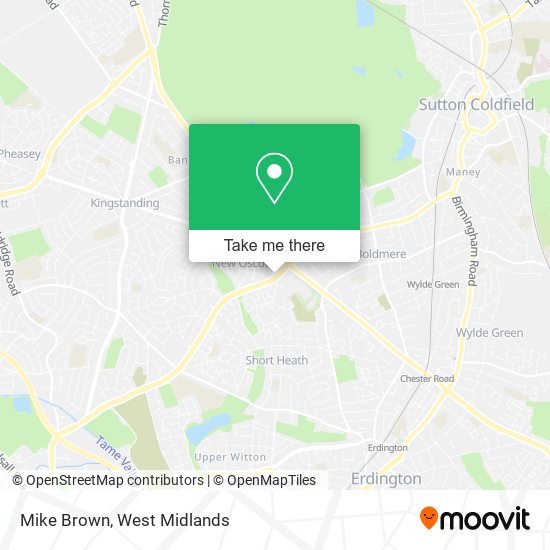 Mike Brown map