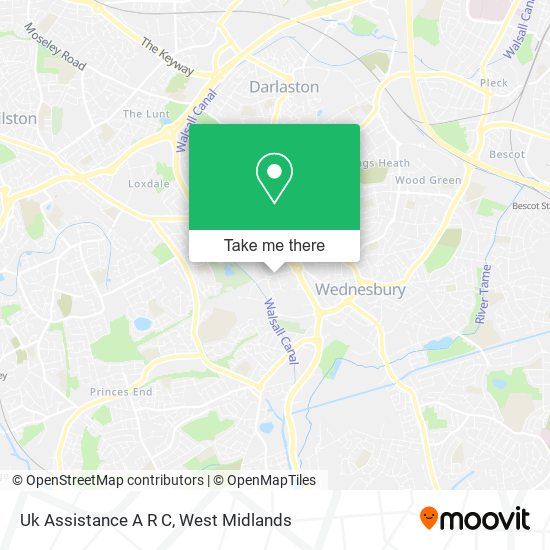 Uk Assistance A R C map
