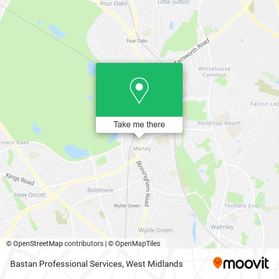 Bastan Professional Services map