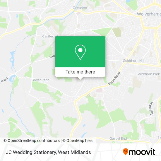 JC Wedding Stationery map