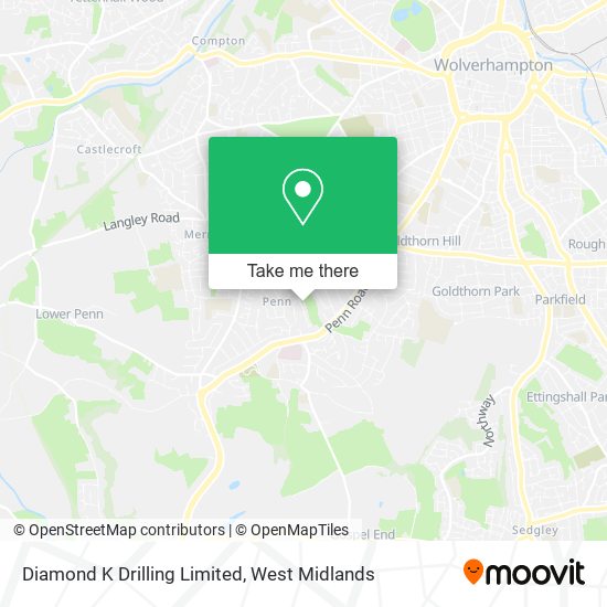 Diamond K Drilling Limited map