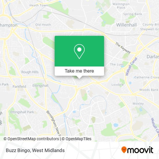 Buzz Bingo map