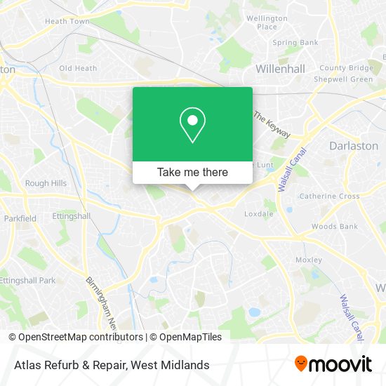 Atlas Refurb & Repair map