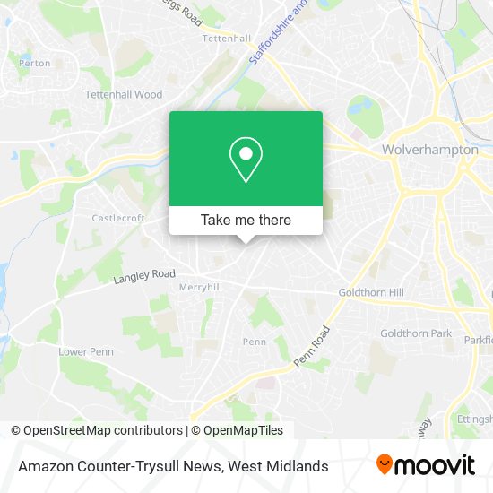 Amazon Counter-Trysull News map