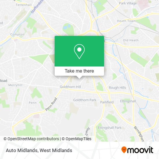 Auto Midlands map