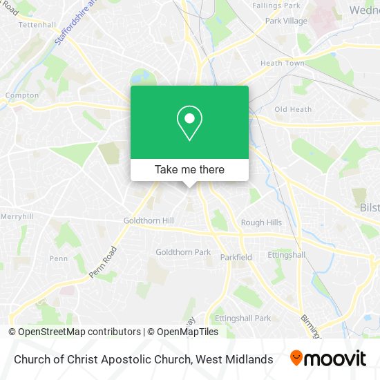 Church of Christ Apostolic Church map