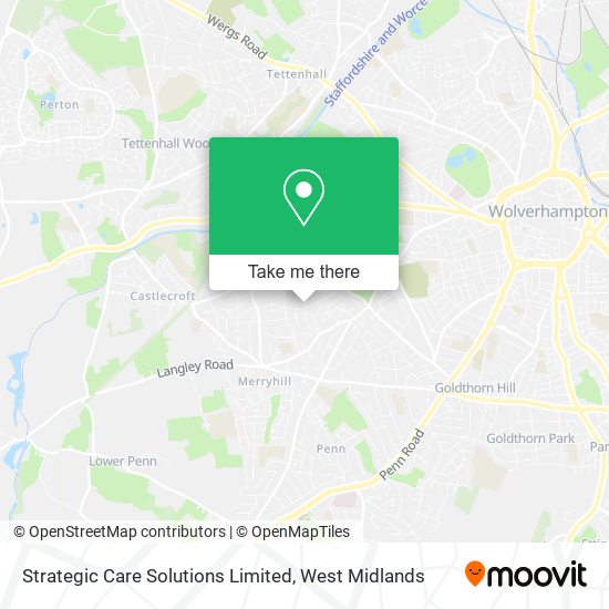 Strategic Care Solutions Limited map