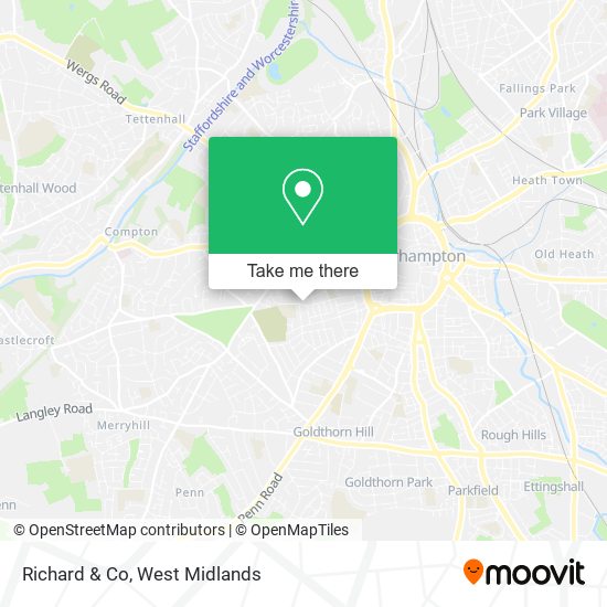 Richard & Co map
