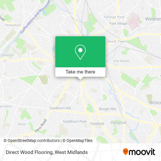 Direct Wood Flooring map