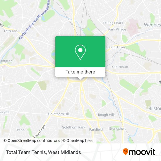 Total Team Tennis map