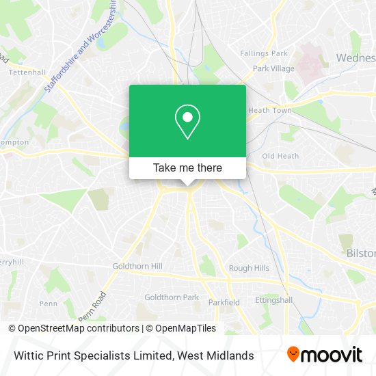 Wittic Print Specialists Limited map