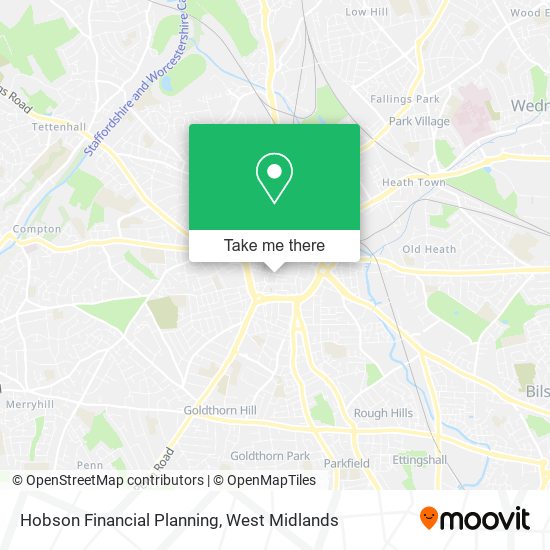 Hobson Financial Planning map