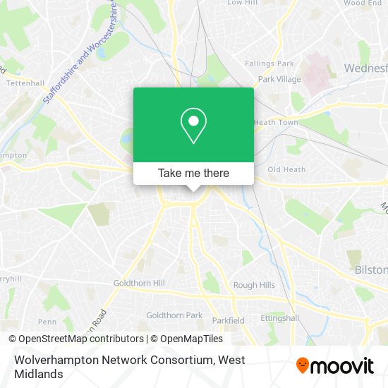 Wolverhampton Network Consortium map