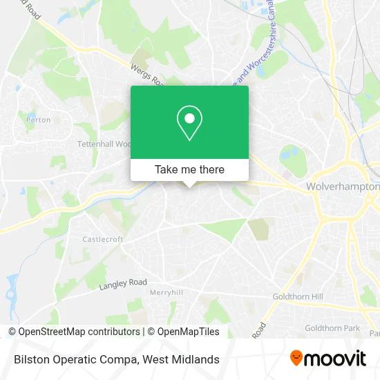 Bilston Operatic Compa map