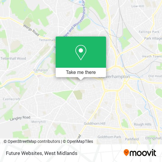 Future Websites map