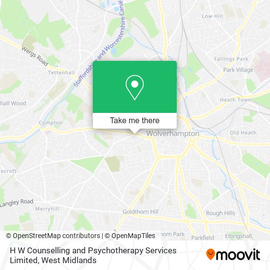 H W Counselling and Psychotherapy Services Limited map