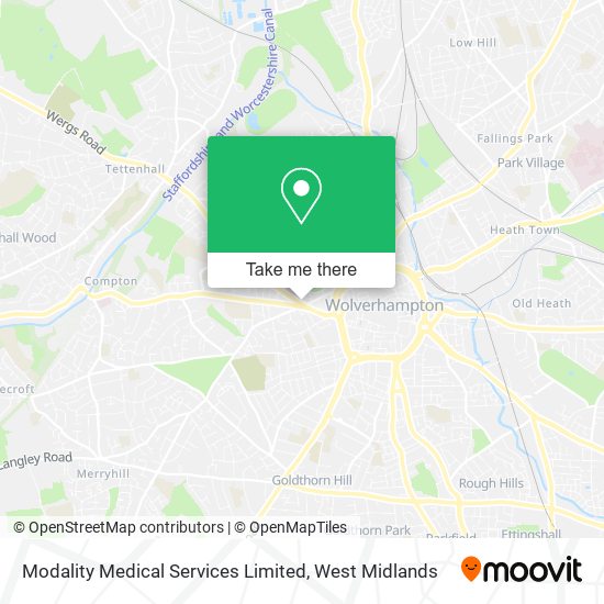 Modality Medical Services Limited map