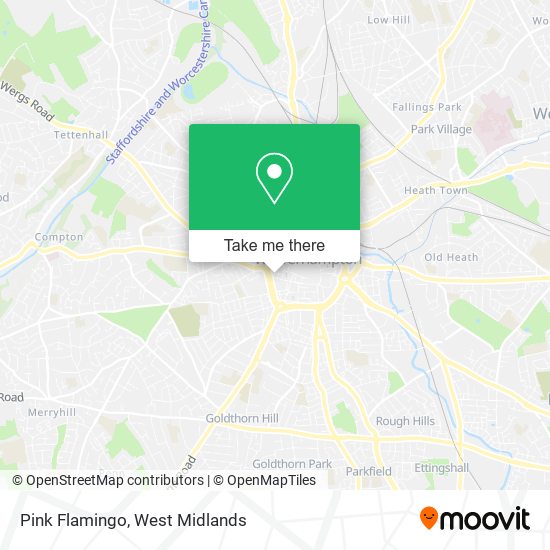 Pink Flamingo map
