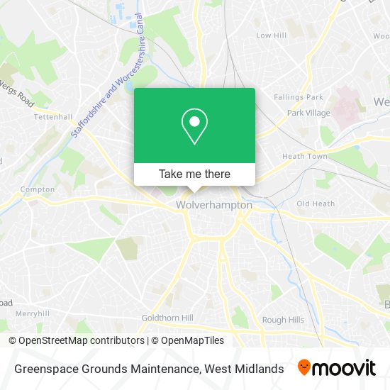 Greenspace Grounds Maintenance map