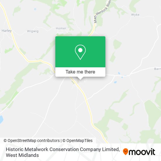 Historic Metalwork Conservation Company Limited map
