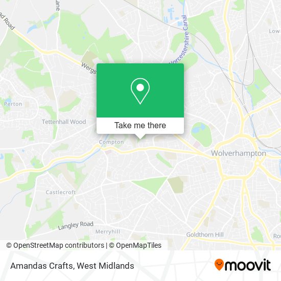 Amandas Crafts map