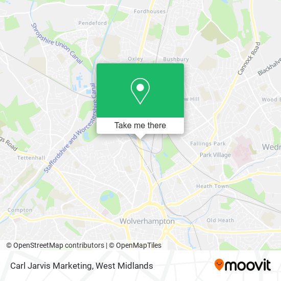Carl Jarvis Marketing map