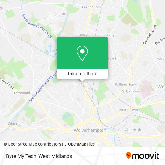 Byte My Tech map