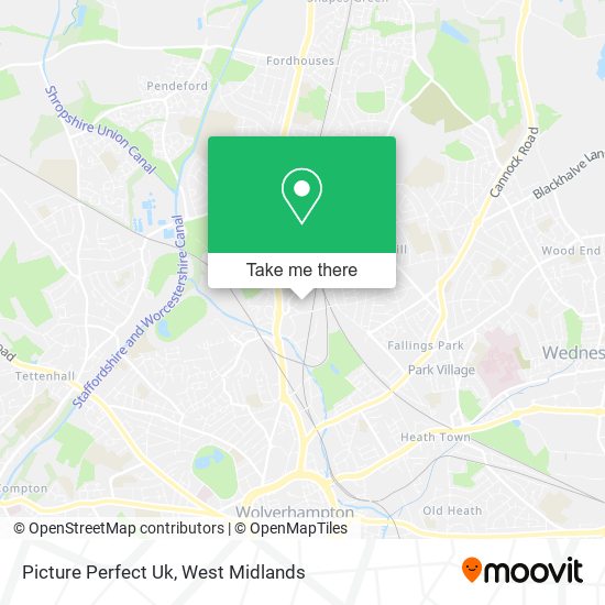 Picture Perfect Uk map