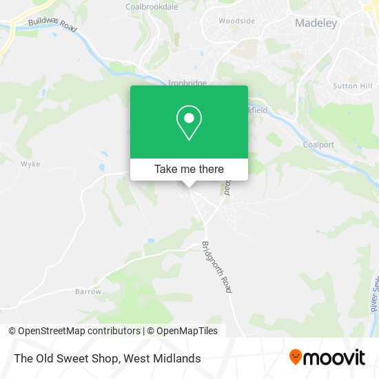 The Old Sweet Shop map