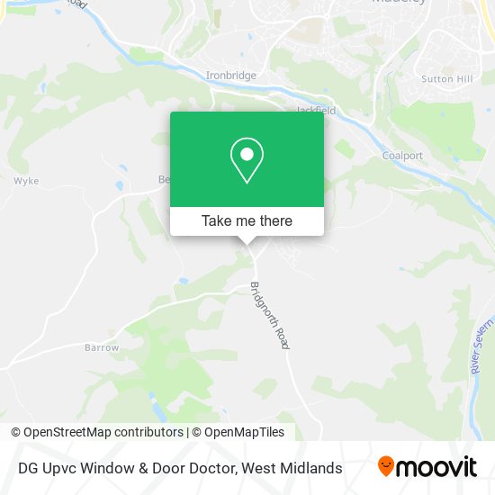 DG Upvc Window & Door Doctor map