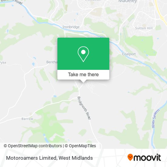 Motoroamers Limited map