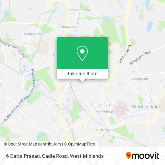 6 Datta Prasad, Cadle Road map
