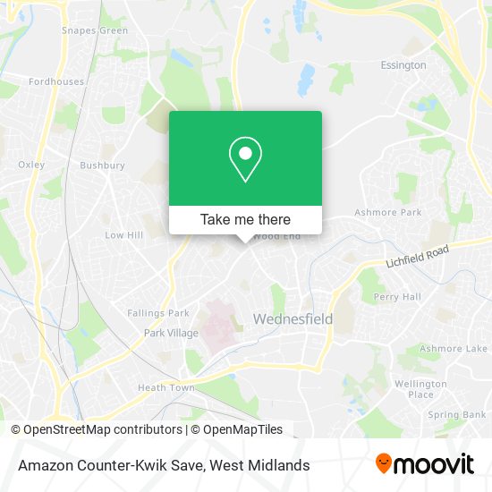 Amazon Counter-Kwik Save map