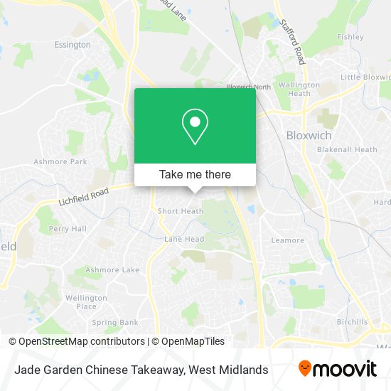 Jade Garden Chinese Takeaway map