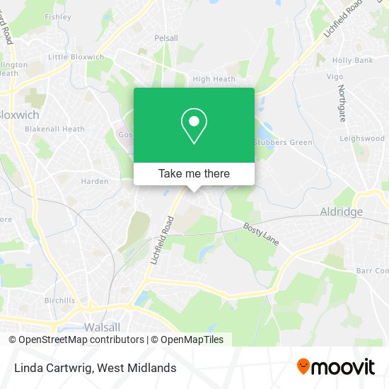 Linda Cartwrig map