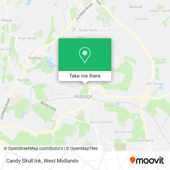 Candy Skull Ink map
