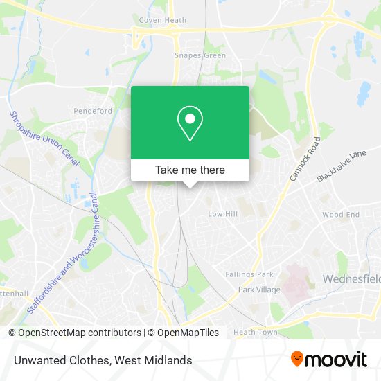 Unwanted Clothes map