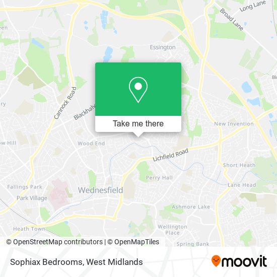 Sophiax Bedrooms map