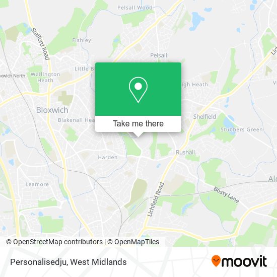 Personalisedju map