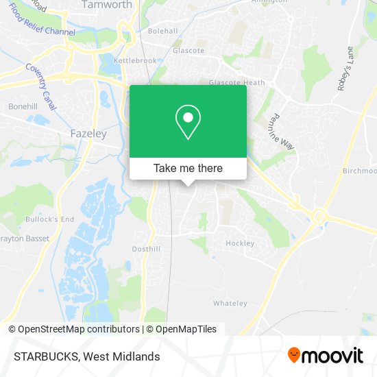 STARBUCKS map