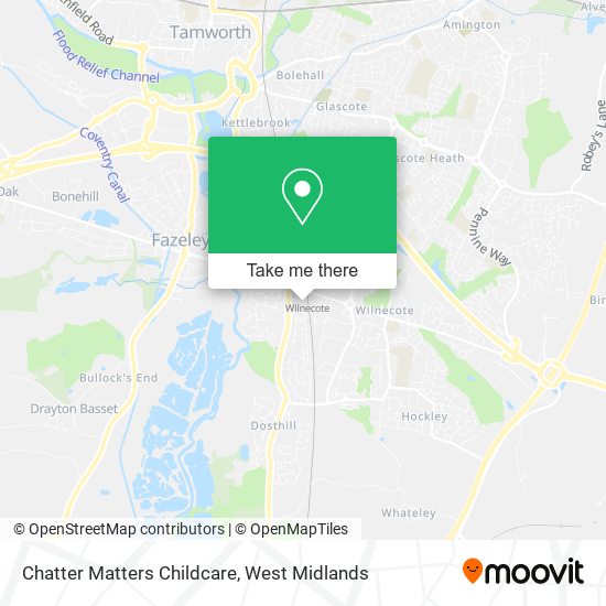 Chatter Matters Childcare map