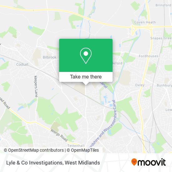 Lyle & Co Investigations map