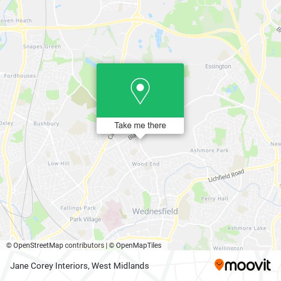 Jane Corey Interiors map